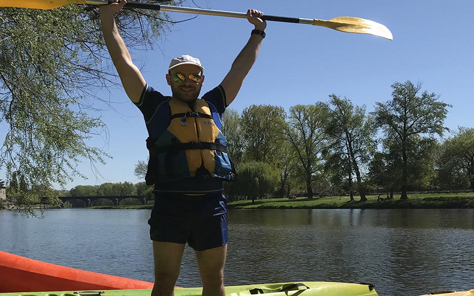 canoe sur l'allier